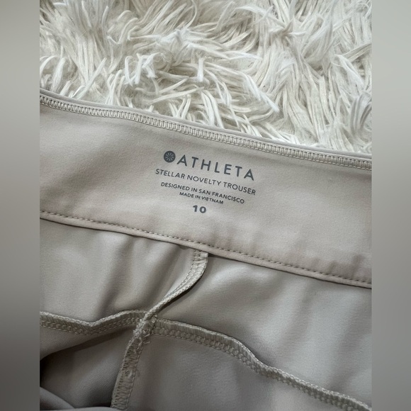 Athleta Stellar Novelty Trouser - Size 10 - Picture 6 of 13